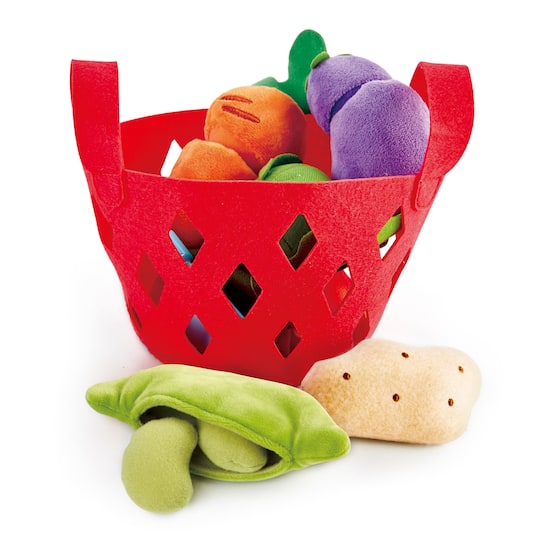 Hape Toddler Vegetable Basket Kitchen Food Playset | Michaels®
